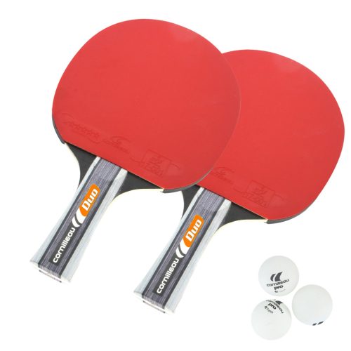 Cornilleau Sport Pack Duo Gatien pingpong ütő szett 2db közép-haladó ütővel, 3db labdával