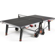   Cornilleau 600X kültéri pingpong asztal FEKETE premium Mat Top asztallappal